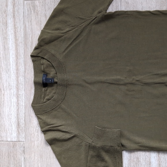 J. Crew Tippi Sweater, Olive Green - Picture 2 of 16